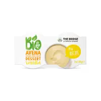 Desert ecologic din ovaz cu vanilie, 2x130g, The Bridge