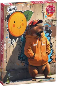 Puzzle Cherry Pazzi din 500 piese -Nu-ți face griji, fii o capibara.
