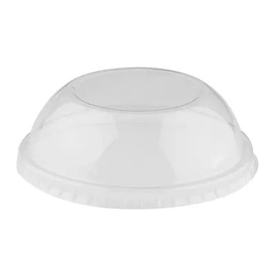 Capace Biodegradabile Compostabile PET Cupola Transparente, fara Gaura, 86 mm, 50 Bucati