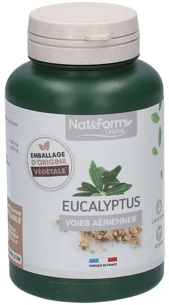 Eucalipt, frunze, 200 capsule, Nat&Form
