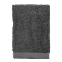 Prosop gri închis din bumbac din frotir 50x100 cm Comfort – Södahl