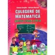 Culegerea de matematica pentru clasa a 3-a