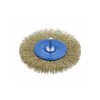 Perie cu disc cu un ac de 100 mm, sarma de alama 0,3 mm