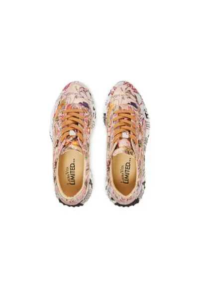 Pantofi sport dama - BURTON 31 - Piele naturala - Multicolor - Multicolor