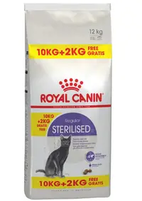 Royal Canin Felin Sterilised Regular 37 10 kg + 2 kg