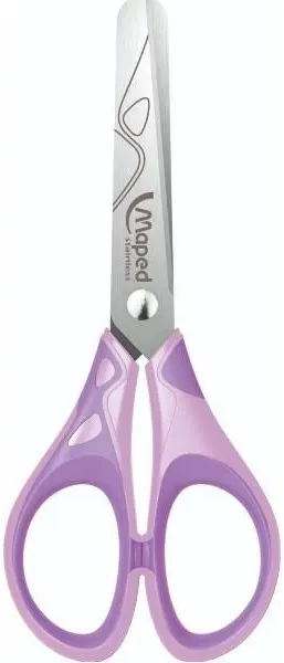 Foarfeca pentru copii Maped Essentials - Kids, violet pastel, 13 cm