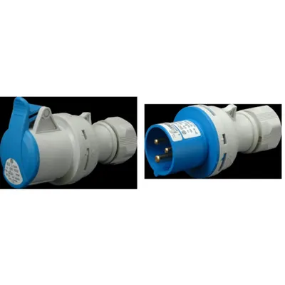 Pachet Conexiuni Industriale Monofazate SEZ 32A 230V IP44 – Robuste si Sigure