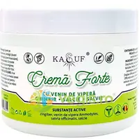 Crema Forte cu Venin de Vipera, Ghimbir, Salcie, Salvie 500ml