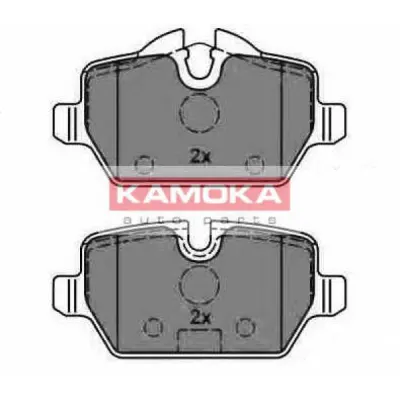 Set placute frana, frana disc KAMOKA JQ1013612