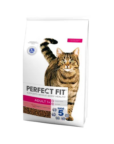 PERFECT FIT Adult 1+ Bogata Hrana uscata completa pisici adulte, cu vita 7 kg