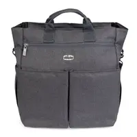 Geanta multifunctionala pentru carucior Chicco Bellagio, Black Satin, 0luni+