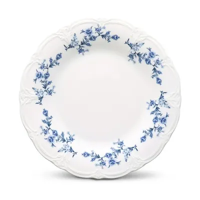Farfurie albă/albastră pentru desert din porțelan ø 16 cm Retro – BonBistro