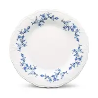 Farfurie albă/albastră pentru desert din porțelan ø 16 cm Retro – BonBistro