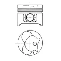 Piston Kolbenschmidt 91372600