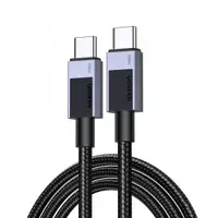 Cablu Date si Incarcare USB-C - USB-C UGREEN L512, 100W, 1m, Gri