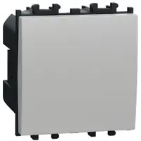 Intrerupator cap cruce 2 module Schneider Easy Styl LMR1901004, argintiu