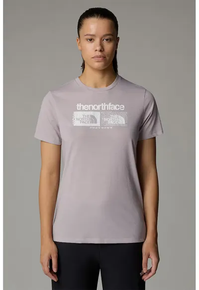 Tricou pentru alergare pe teren accidentat Foundation - Lila pal