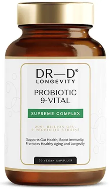 Probiotic 9-Vital, 30 capsule, DR-D Longevity