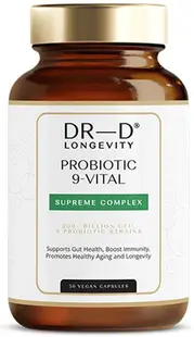 Probiotic 9-Vital, 30 capsule, DR-D Longevity