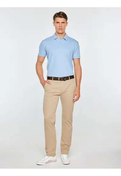 Tricou polo din bumbac.