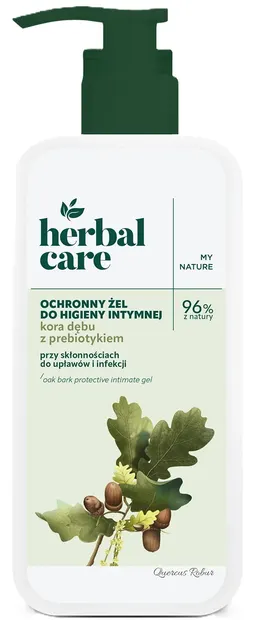 Farmona Herbal Care Gel intim cu prebiotic si coaja de stejar, 330 ml