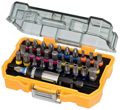 Set biți cu suport magnetic DeWALT - DT7969, 32 piese