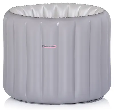 Cadă cu pompă Chipolino - Bubble Nest gri