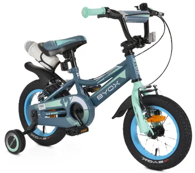 Bicicletă pentru copii Byox - Prince, gri, 12′′