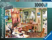 Puzzle Ravensburger din 1000 de piese - Atelierul artistului