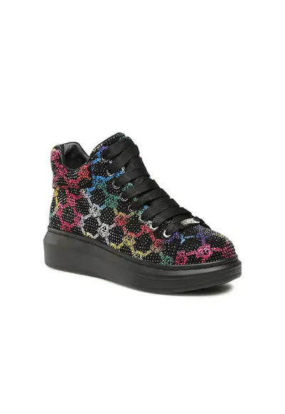 Pantofi sport dama - 303185732 - Negru - Textil - Negru