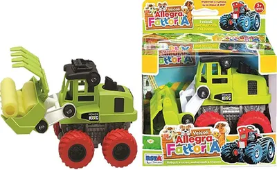 Jucarie pentru copii RS Toys - Tractor cu cleste