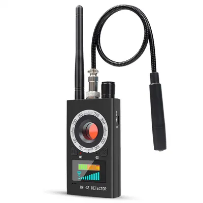 Detector Camere Ascunse și Microfoane NewEvo K18, Anti-Spionaj RF GPS WiFi, Scanare Laser, Portabil, Negru