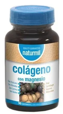 Collagen cu Magneziu 600mg, 90 tablete, Naturmil