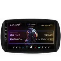 Navigatie Smart For Two (2016-Prezent), Android, Z-Octacore 8GB RAM + 256GB ROM, 9 Inch - AD-BGZ9008+AD-BGRKIT412