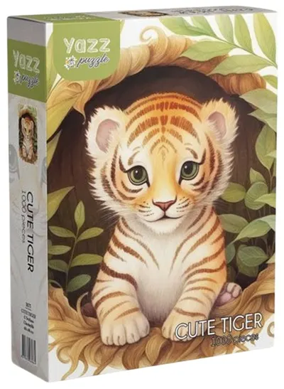 Puzzle Yazz Puzzle din 1000 piese - Tigru drăguț