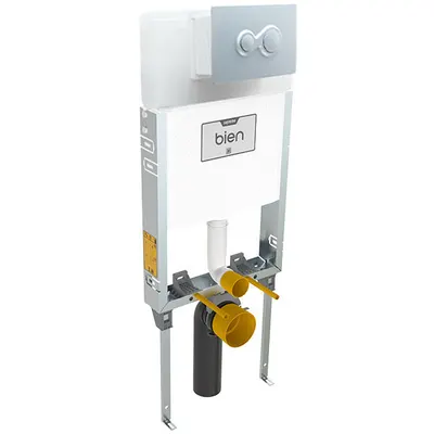 Rezervor WC incastrat Supreme inaltime reglabila buton actionare dubla 1085/1285 mm