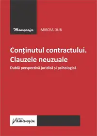 Conținutul contractului. Clauzele neuzuale - Paperback brosat