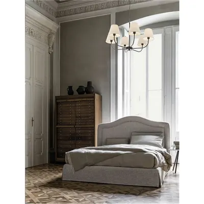 Lampa suspendata MOIST Negru Metal & Cream Fabric Shade LED E27 6x12W 230V IP20 Fara bec Inaltime ajustabila