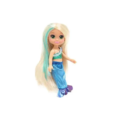 Papusa Sirena in cornet DREAMEEZ Doll Mermaid 12 cm diverse modele