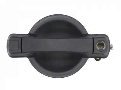 Maner usa culisanta dreapta exterior, cu locas incuietoare negru FIAT DOBLO, DOBLO CARGO intre 2001-2010