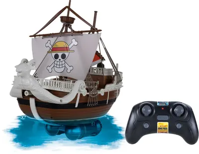 Barcă cu motor radiocomandată Revell - One Piece Going Merry