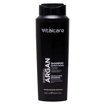 Sampon Vitalcare Imperial Argan, pentru Par Uscat si Degradat, 500 ml