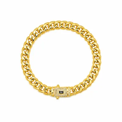 Bratara Monaco 8mm Placat cu Aur