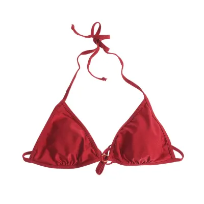 Sutien de baie elegant cu detaliu metalic