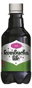 Rose Băutură naturală organică, 330 ml, Kombucha Life