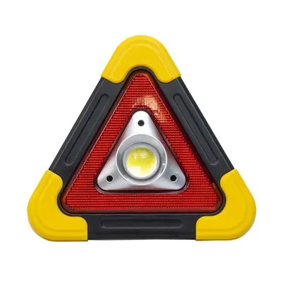 Triunghi Reflectorizant, Incarcare Solara / USB, 5 Moduri de Avertizare