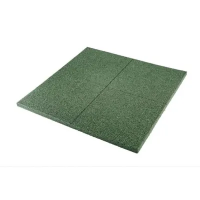 Pavele Cauciuc Plane 1000X1000X30 mm - Verde