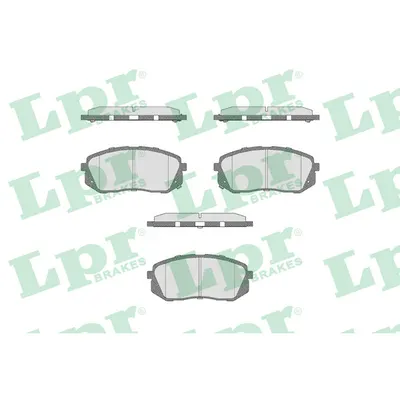 Set placute frana, frana disc LPR 05P1689