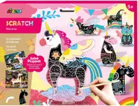 Scratch figurine-desene Avenir - Unicorni