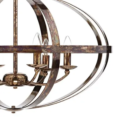 Lampa suspendata Symbol 6 Light Pendant Petrol Copper